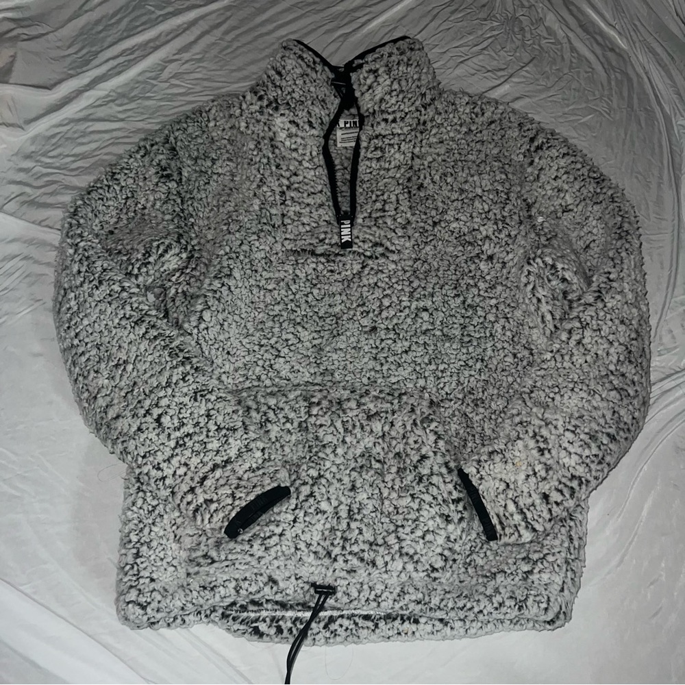 PINK Sherpa sweatshirt